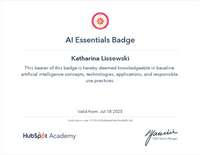 HubSpot AI Essentials certification